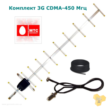 Антенна МТС Коннект CDMA 450 17 Дб
