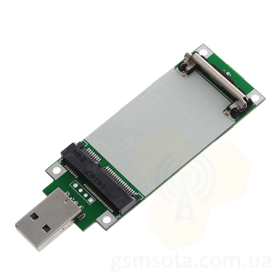 Переходник MPCIe Mini PCI-E на 19 Pin USB 3,0 с разъемом SATA