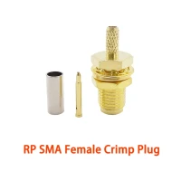  Разъем RP SMA female для кабеля RG316, RG174 фото 2 — GSM Sota